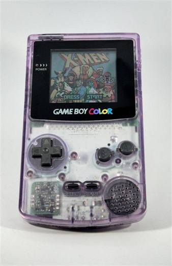 Nintendo Game Boy Color - Atomic Purple - CGB-001 - Cleaned / Tested / Working - Very Good Condition - Etsy