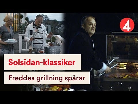 Solsidan - Freddes grillning spårar ur - Alla scener 🍖