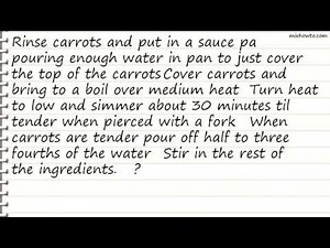 Recipe Cracker Barrel Baby Carrots