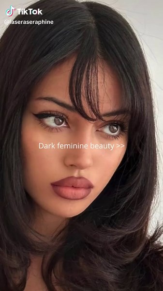 The Allure of Dark Feminine Beauty and Aesthetics