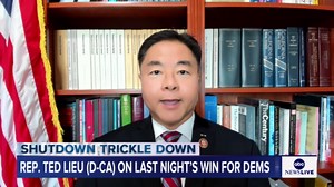 Rep. Ted Lieu (D-CA) on the first major elections and the impact of the shutdown