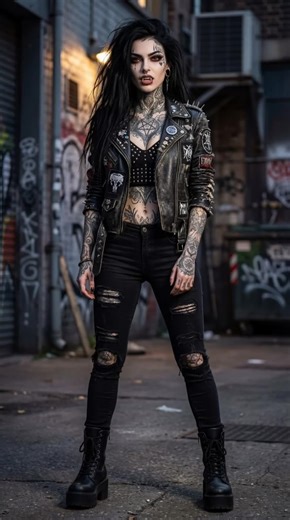 Lilith - The She-Devil Motorcycle Rider