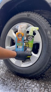 Give your wheels the ultimate clean with Sticky Citrus Wheel Cleaner Gel and All Clean!💪 Sticky Citrus Wheel Cleaner Gel is a thick viscous gel that clings onto your wheels and uses citrus based power to break down layers of grime and brake dust. Pair it with the intense cleaning power of All Clean to give your tires a deep clean to ensure all the grime is knocked off and your coat of dressing has the best bond possible. What is your go-to Chemical Guys wheel cleaner? | Chemical Guys