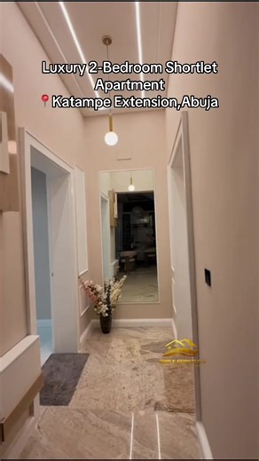 Luxury 2-Bedroom Apartment Available For Bookings📍Katampe Extension,Abuja • Netflix / YouTube / Amazon Prime / Apple TV • Starlink Super Fast WiFi • MTN fibre (back up WiFi) • Fully smart home • Google Home (assist voice command) • Inbuilt ceiling Bluetooth / AI speakers • Human presence sensors • ⁠PS5( fifa 26, cod, mortal combat & latest games) • Automated curtains (Living room and Master bedroom) • CCTV cameras at the outdoor areas • Gated & secured #goviral #shortletinabuja #abuja #goviral 