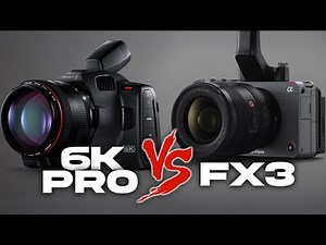 FX3 VS BMPCC 6K PRO - Is The FX3 Really $1400 Better?