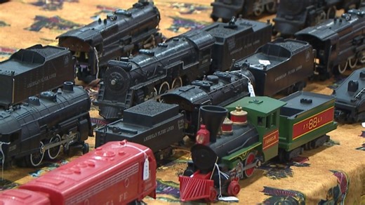 Model railroad & toy train flea market held in Austintown