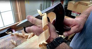 PLANING LUMBER BY HAND: See this simple but effective technique in action
