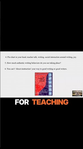 Direct Instruction Won't Make Good Writers #substack #shorts