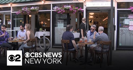 Outdoor dining returns to New York City for the season