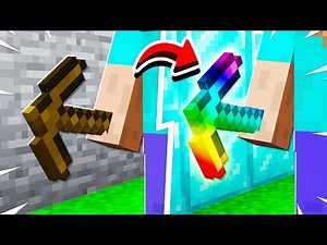 UPGRADING This Minecraft PICKAXE To Make It OP!