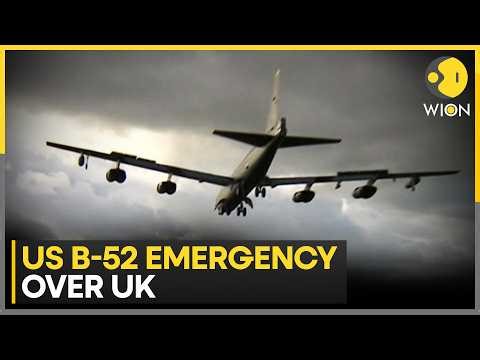 US B-52 Bomber Issues Distress Call Over UK Airspace | WION