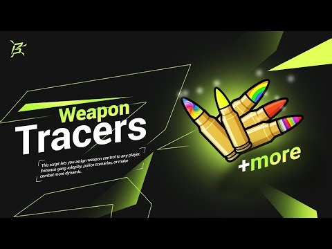 Weapon Tracers Script ｜ FiveM Qbcore, Qbox, Esx