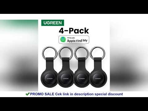 UGREEN Finder Security SmartTrack Link Smart Tag With Apple Find My Key Bluetooth GPS Tracker For Ea