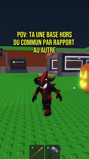 On est pas au même niveau dans Roblox 😂