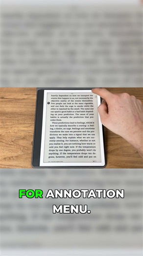 Your Kindle Annotation Menu Disappeared? Here's the Fix