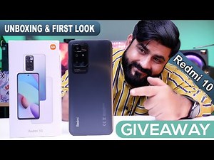 Redmi 10 unboxing first impression & Early Review! Level Up | Redmi 10 Giveaway