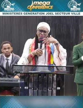 *# CE QUE TU N'ACCEPTES PAS NE TE BENIRA PAS.**#PASTEUR IRÈNE MANDAKU.*✨MEGA CONFÉRENCE