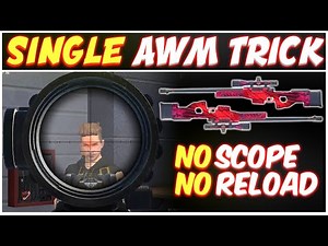 Single AWM Trick | AWM No Reload Trick | Single AWM Tips And Tricks | Best AWM Settings Free Fire