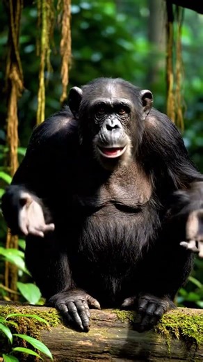 Monkey speaking new language