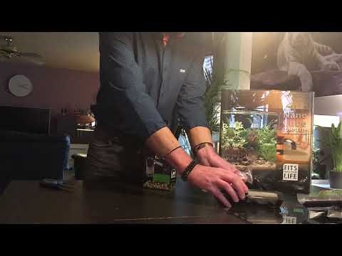 Unboxing Dennerle Nano Cube complete plus LED 30 liter 8 gallon