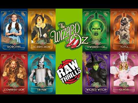 The Wizard of Oz Arcade (Raw Thrills) - 10 Minutes of Gameplay + Attract Mode