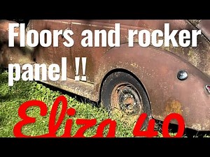 40 ford, Eliza driver side floors and rocker panel