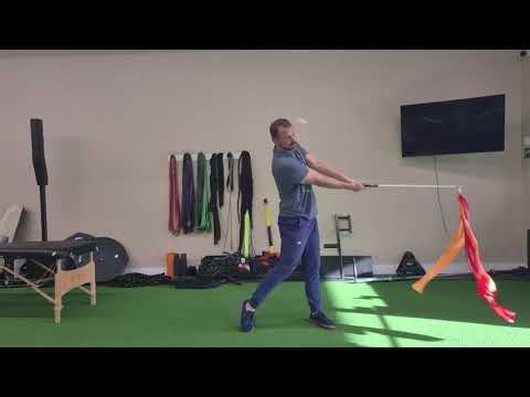 Mach 3 Iron whip half and destination full swing