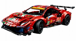First Ever LEGO Technic Ferrari Is A $169.99 Miniature 488 GTE For Your Desk | Carscoops