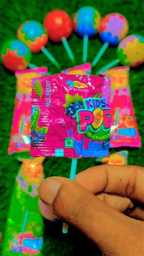 Colourful Chupa Chups & mix fruit lollipop | Chocolate treats| #chocolate # #trending #candy #shorts
