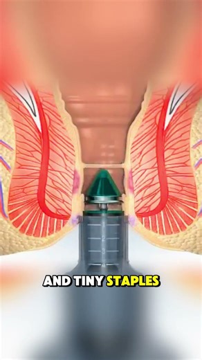 PPH Procedure (Stapled Hemorrhoidopexy) Explained (3D Animation) #medicalanimation#fyp #viral