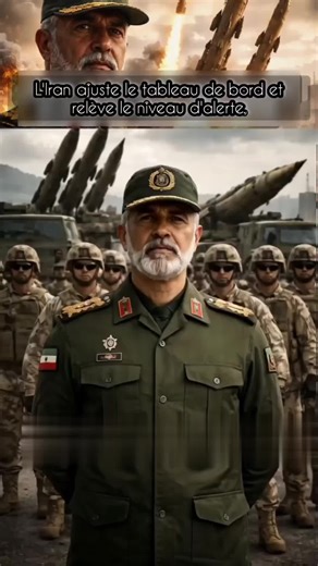L'Iran ajuste le tableau de bord et relève le niveau d'alerte.#iran #actualité