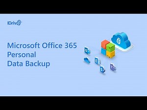 How to Back Up Your Personal Microsoft Office 365 Account: OneDrive, Word, Excel | IDrive Backup