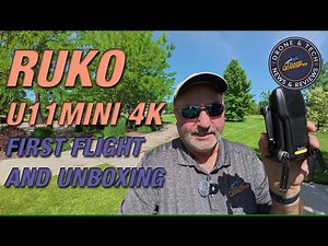 Ruko U11MINI 4K - Unboxing Introduction and First Test Flight - Part 1