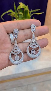 2.4K views | Heavy American Diamond Jhumka Code-NH0049 | hunchha.com | Facebook