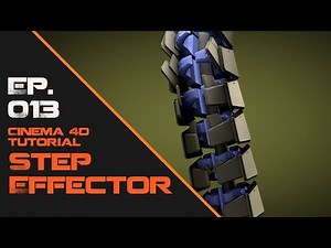 Cinema 4D Tutorial: 2 Ways to use the Step Effector