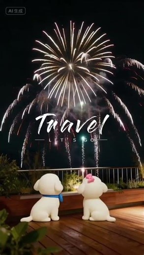 每日更新 #萌寵 #打工人日常 #狗狗日常 #ai創作 #動畫 #cute #治愈系 #可愛 #可愛萌寵 #花火大会 #熱海 #2025 #煙花 #假期 #熱海海上花火大会 #每日更新