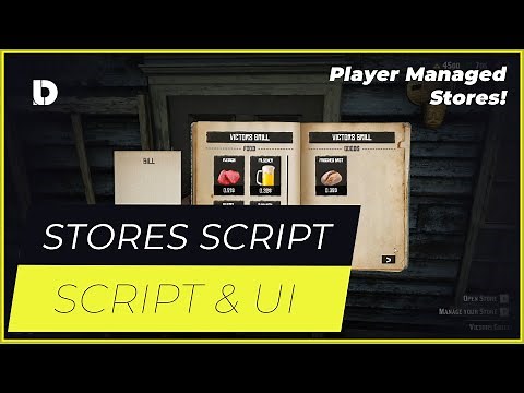 RedM | Advanced Stores - Player Managed Stores [VORP / REDEMRP / RSG]