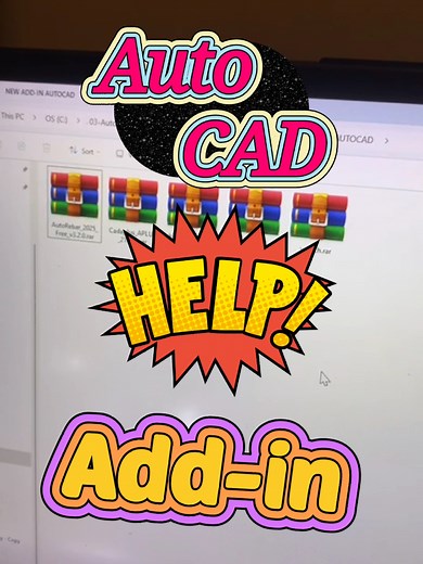 🔴🔴👉Add-in ថ្មីសម្រាប់ AutoCAD 💡✅️ #autocad #autocadtutorial #civilengineering #architecture #addin #fyp #fypシ
