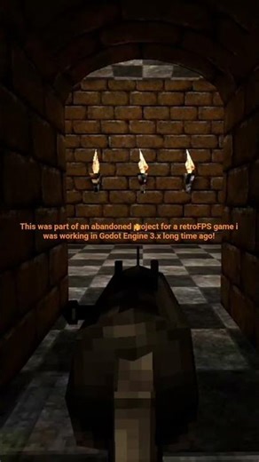 Old RetroFPS prototype i. Godot Engine 3.x