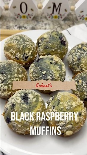 Black Raspberry Muffins | Eckert’s Farm