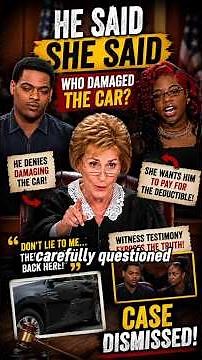 Judge Judy SHOCKS Everyone! 🚨 Car Damage Case Ends in a Brutal Dismissal | Nemi Tricks D