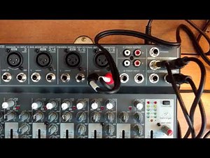 Setting up a Skype Podcast using Zoom H5 and Berhinger Xenyx 1002 Mixer