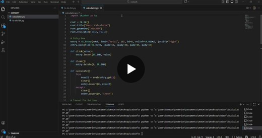 #codsoft #python #programming #basiccalculator #pythonprojects | Deepshikha Netam