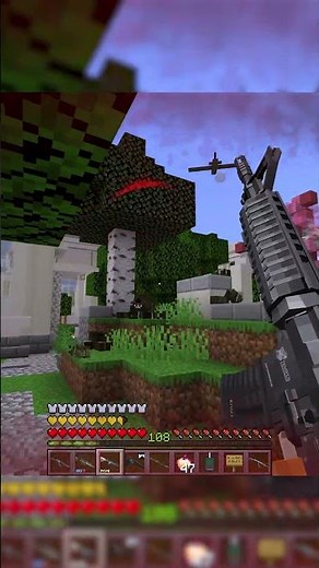 INTENSE MINECRAFT GUNFIGHT PT.5 #minecraftmods