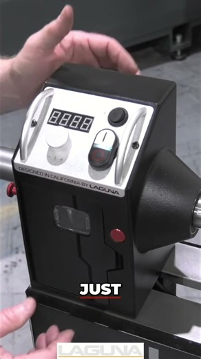 There's a NEW!! Lathe in Town Revo 10|14 | Laguna Tools #woodworking #lathe #shorts #shortsfeed