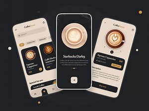 Coffee Shop App Concept Design