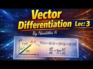 Vector Differentiation | Mathematics Seminar | By Nanditha N