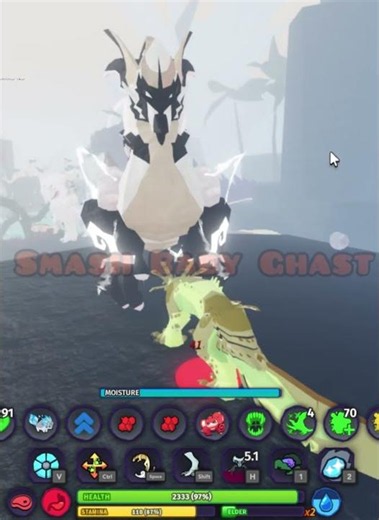 Novus Warden struggling to kill my creature | Creatures of Sonaria Roblox