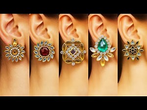 5 Easy Stud Earring Designs You Can Make at Home | DIY Jewelry Ideas