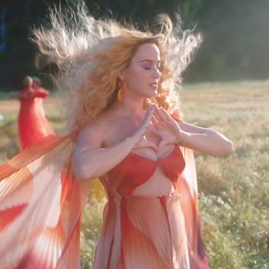 She’s out in the world🧡🌸 #NeverReallyOver | Katy Perry